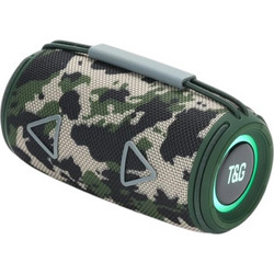 T&G TG-657 Ηχείο Bluetooth 8W με Ραδιόφωνο Χακί