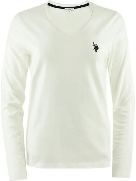 Γυναικεία Μπλούζα U.S. Polo ASSN 44368004-000412-101 Off-White U.S. Polo ASSN. Off-White
