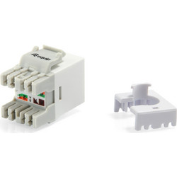 Equip Keystone Jack ungeschirmt Cat6 LSA schlank 8Stk ws
