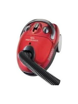 Izzy C002 Red Ηλεκτρική Σκούπα 2000W με Σακούλα 2.5lt