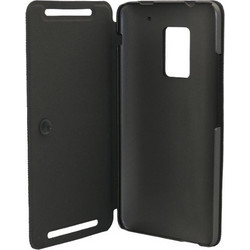 Δερμάτινη Θήκη/Flip Book για HTC One Max Μαύρο
