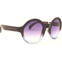 Marc Jacobs MJ475/S GVU08 Γυναικεία Γυαλιά Ηλίου Στρογγυλά Κοκάλινα Μαύρα με Μωβ Degradee Φακό