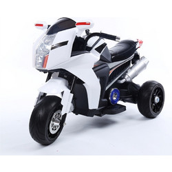 Zita Toys Ηλεκτροκίνητο Παιδικό Μηχανάκι 6V Άσπρο 017.6288W