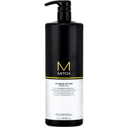 Paul Mitchell Mitch Double Hitter Sulfate Free 2 in 1 Σαμπουάν & Conditioner για Επανόρθωση 1lt