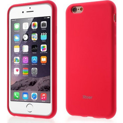 ROAR KOREA Θήκη Σιλικόνης TPU Ματ για iPhone 6s Plus / 6 Plus - Φούξια