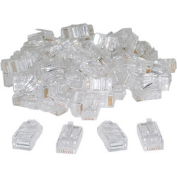RJ45 ΤΕΡΜΑΤΙΚΟ ΦΙΣ ΔΙΚΤΥΟΥ UTP PLUG CAT 5e STP 8p8c FTT6-016 N087