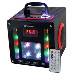 Audiobox Beatbox BB7700 Ηχείο Bluetooth 6W με Ραδιόφωνο Μαύρο
