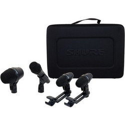 Shure PGA Drumkit 4 Σετ 4 Δυναμικά Μικρόφωνα XLR