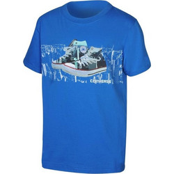 Converse Παιδικό T-Shirt Κοντομάνικο Royal Blue 966404-05