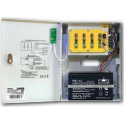 MULVIEW MPS-60-12-4C POWER SUPPLY & BACKUP ΤΡΟΦΟΔΟΤΙΚΟ ΚΑΤΑΝΕΜΗΤΗΣ ΓΙΑ 4 X CCTV ΚΑΜΕΡΕΣ 12V 4.2A 60W MPS6012