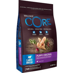 Wellness Core Original Large Breed Puppy Grain Free with Turkey & Chicken 10kg