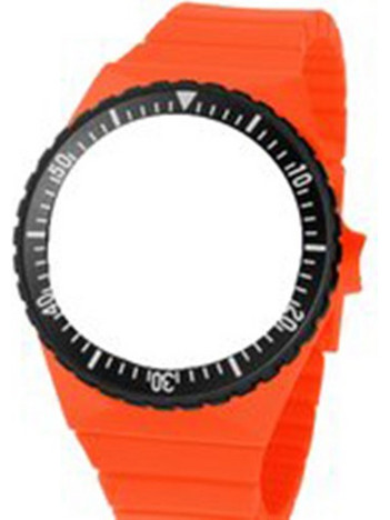 Fortis Orange Silicone Strap C20