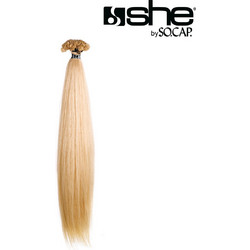 SHE SOCAP KERATIN BOND HAIR EXTENSIONS STRAIGHT 5560CM 10PCS 10GR