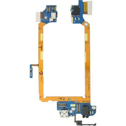 Γνήσιο Original LG G2 D802 D805 Sub Board Charger Dock connector flex Καλωδιοταινία Φόρτισης + Mic + Audio Jack + Main Board FPC Flex swap