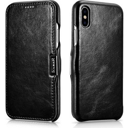 iCarer Vintage Leather Black (iPhone XS Max)