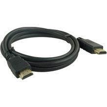 GETI Cable HDMI 1,0 m gold, 4K, ethernet 2.0