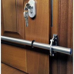 Αντικλεπτική Μπάρα Ασφαλείας Cleverlock Αποσπώμενη Σταθερού Μήκους 110cm Metalor 047-S110