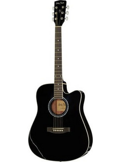 Harley Benton D120CE Black