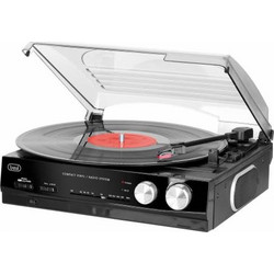 Trevi TT-1010 R Πικάπ με Ηχεία & Προενίσχυση Black
