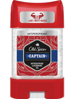 Old Spice Captain Anti-White Marks Ανδρικό Αποσμητικό Gel 48h Χωρίς Αλουμίνιο 70ml