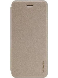 Θήκη Nillkin Sparkle Folio για Apple iPhone Χ Flip cover Gold