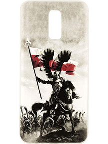 Θήκη OEM Patriotic για Huawei Mate 10 Lite Back Cover TPU 0.3mm Transparent White/Black