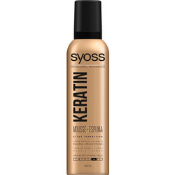 Syoss Keratin Αφρός Μαλλιών για Λάμψη & Επανόρθωση Δυνατό Κράτημα 250ml