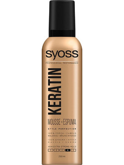 Syoss Keratin Αφρός Μαλλιών για Λάμψη & Επανόρθωση Δυνατό Κράτημα 250ml