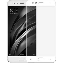 Προστατευτικό Οθόνης Tempered Glass 9H για Xiaomi Mi6 Λευκό (OEM)
