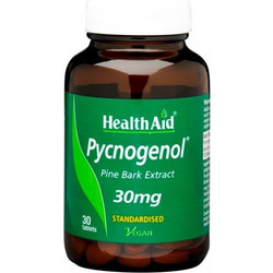 Health Aid Pycnogenol 30mg 30 Ταμπλέτες