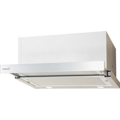 Cata TF 6600 Duralum Συρόμενος Απορροφητήρας 60cm Inox Λευκός