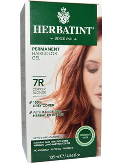 Herbatint 7R Ξανθό Χαλκού Μόνιμη Βαφή Μαλλιών Χωρίς Αμμωνία 150ml