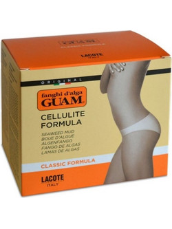 Guam Fanghi D'Αlga Classic Cellulite Formula Seaweed Mud Κρέμα Σώματος κατά της Κυτταρίτιδας 500gr/400ml