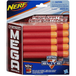 Hasbro Nerf N-Strike Mega Refill Pack 10 Darts