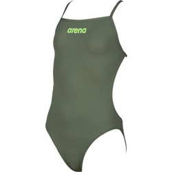 Arena Solid Lightech Persian Αθλητικό Παιδικό Μαγιό Ολόσωμο για Κορίτσι Πράσινο 2A264-656