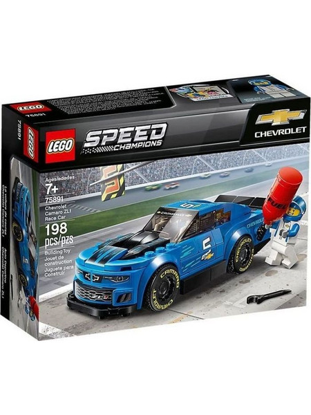 Lego Speed Champions Chevrolet Camaro Zl1 Race Car για 7+ Ετών 75891