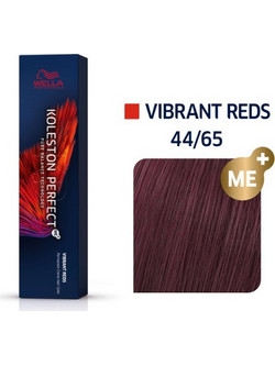Wella Koleston Perfect Me+ Vibrant Reds 44/65 Έντονο Καστανό Βιολέ Μαονί Ενισχυτικό Βαφής Μαλλιών 60ml