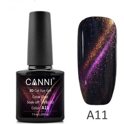 Canni 3D Gel A11 Cat Eye Ημιμόνιμο Βερνίκι Νυχιών 7.3ml