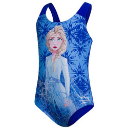 Speedo Disney Frozen 2 Elsa Αθλητικό Παιδικό Μαγιό Ολόσωμο για Κορίτσι Μπλε 807970-D789
