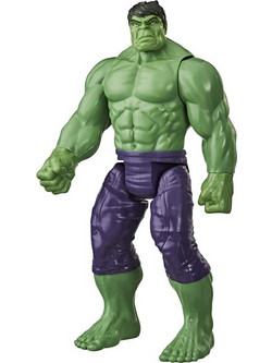 Hasbro Avengers Titan Hero Deluxe Hulk Φιγούρα Δράσης για 4+ Ετών 30cm