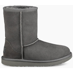 UGG Classic II Παιδικά Μποτάκια Γκρι Suede με Γούνα 1017703K