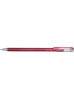 Pentel Dual Metallic Στυλό Gel 1mm Ροζ