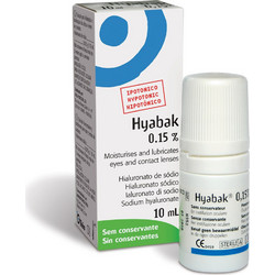 Thea Pharma Hyabak 0.15% Eye Drops 10ml