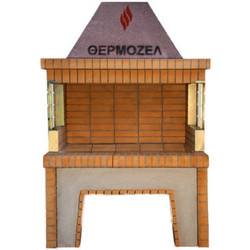 Thermozel Classic B203 Χτιστή Ψησταριά 115x55cm