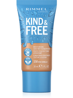 Rimmel Kind & Free Moisturising Skin Tint 150 Rose Vanilla Liquid Foundation SPF15 30ml