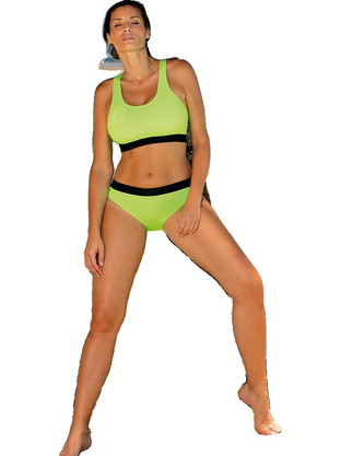 Marko Bikini Set Μπουστάκι Lime M-716 164095