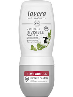 Lavera Natural Invisible Φυσικό Αποσμητικό Roll On 48h Χωρίς Αλουμίνιο 50ml