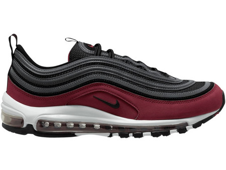Nike Air Max 97 GS Παιδικά Sneakers Μαύρα Κόκκινα 921522-600