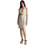 Calvin Klein Mini Καλοκαιρινό Καθημερινό Φόρεμα Μπεζ J20J221076