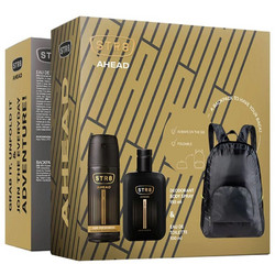 STR8 Ahead Eau de Toilette 100ml + Deodorant 150ml + Backpack